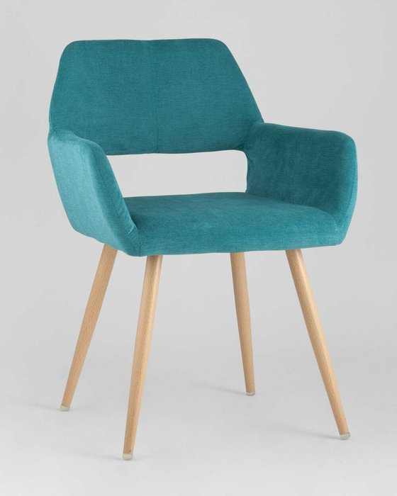 Стул Кромвель бирюзового цвета  - купить Обеденные стулья по цене 27790.0