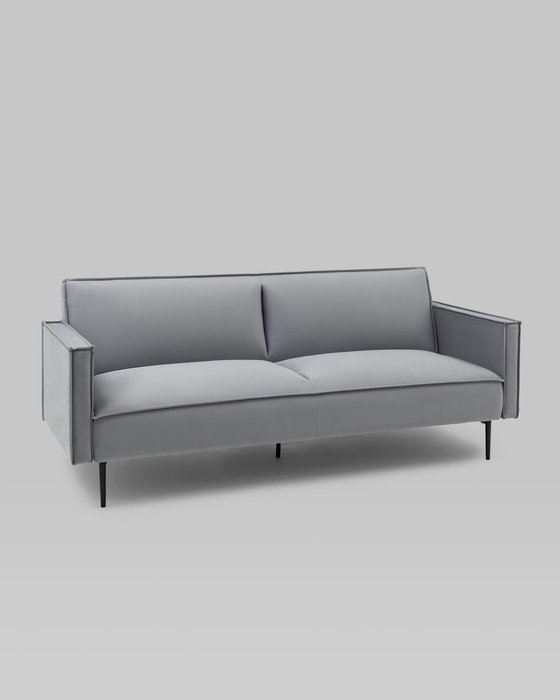 Диван-кровать Кассель серого цвета - купить Прямые диваны по цене 46990.0