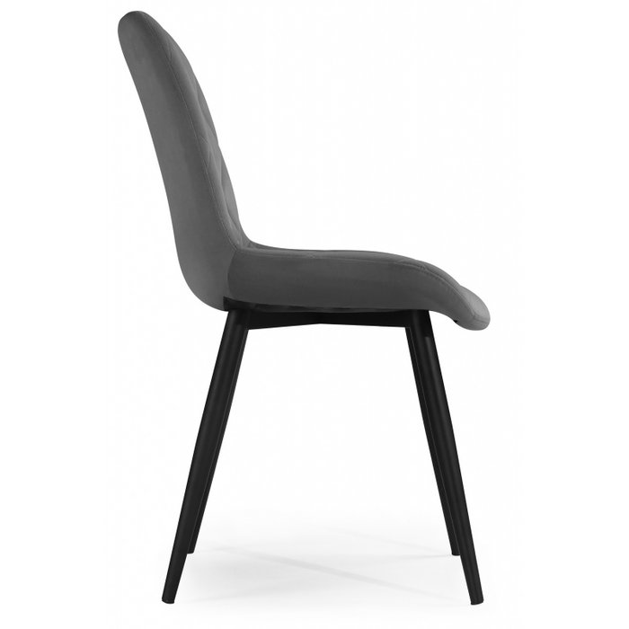 Стул Fox темно-серого цвета - лучшие Обеденные стулья в INMYROOM