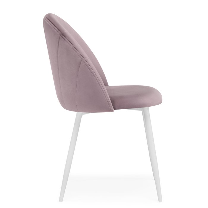 Стул Логан розового цвета - лучшие Обеденные стулья в INMYROOM