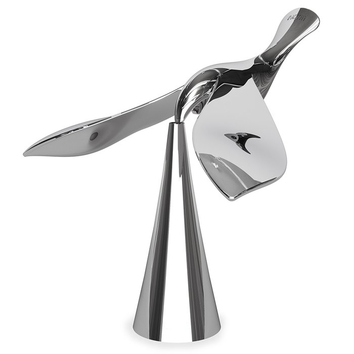 Открыватель для бутылок на подставке Tipsy цвета хром