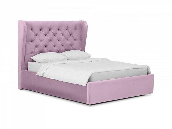 Кровать Jazz лилового цвета 160х200 с подъемным механизмом - купить Кровати для спальни по цене 73190.0