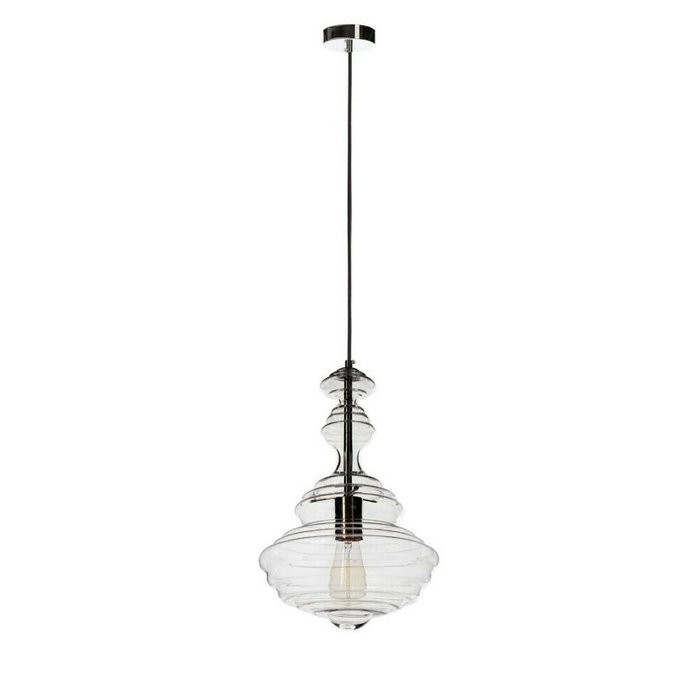 Подвесной светильник с прозрачным плафоном - купить Подвесные светильники по цене 10060.0