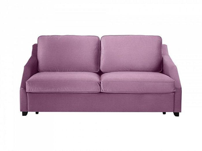 Диван-кровать трёхместный Windsor с молдингом розового цвета