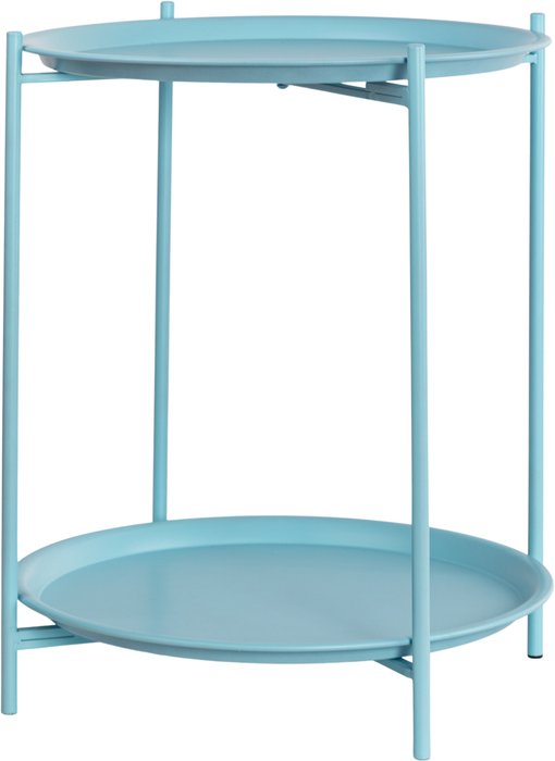 Столик сервировочный голубого цвета - купить Сервировочные столики по цене 9140.0