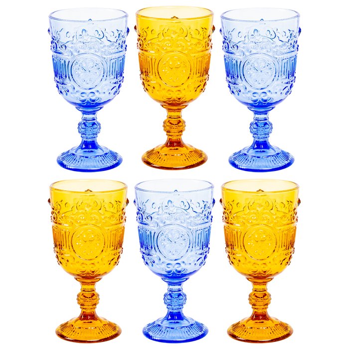 Набор из шести стеклянных бокалов Бельведер - купить Бокалы и стаканы по цене 3700.0