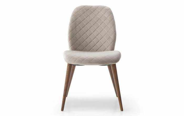 Обеденный стул Berta бежевого цвета - купить Обеденные стулья по цене 28427.0