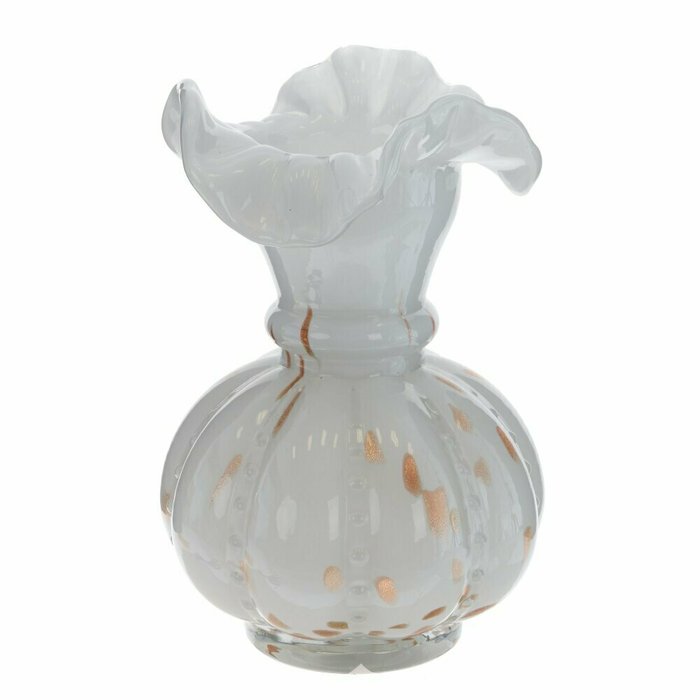 Настольная ваза белого цвета - купить Вазы  по цене 4338.0