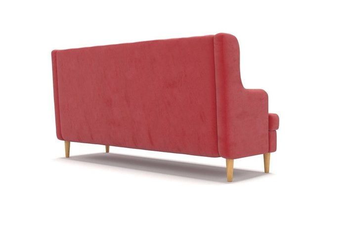  Диван Dublin трехместный красного цвета - купить Прямые диваны по цене 47300.0