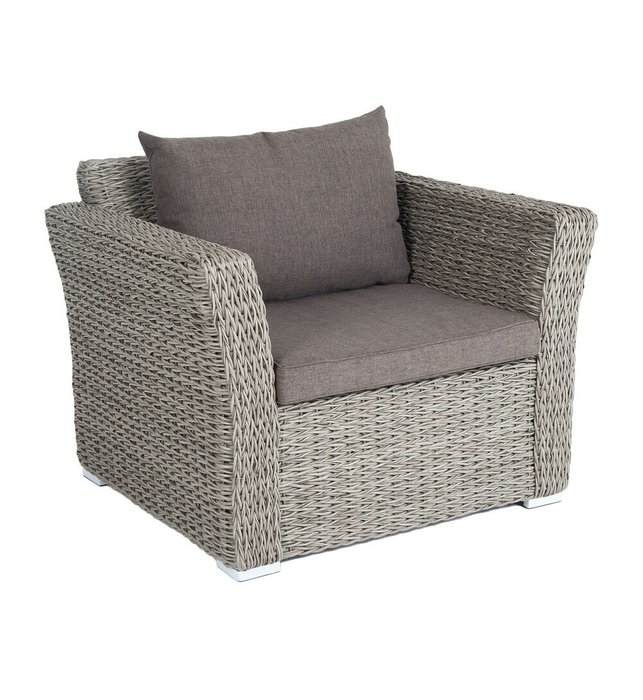 Кресло Капучино серого цвета - лучшие Садовые кресла в INMYROOM