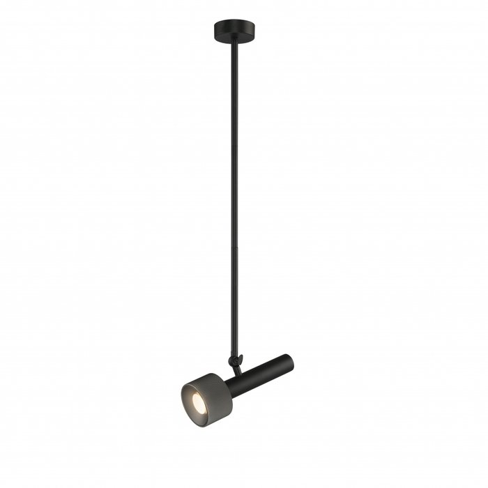 Светильник потолочный iLEDEX Delta 2361-1 BK+GRP