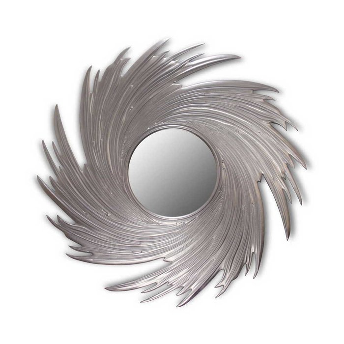 Настенное зеркало VORTEX silver