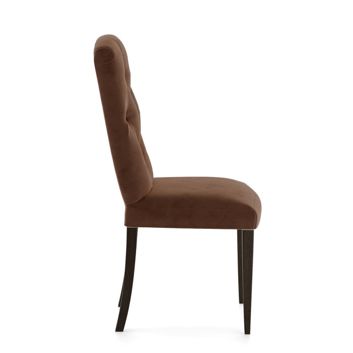 Стул Леон коричневого цвета - лучшие Обеденные стулья в INMYROOM
