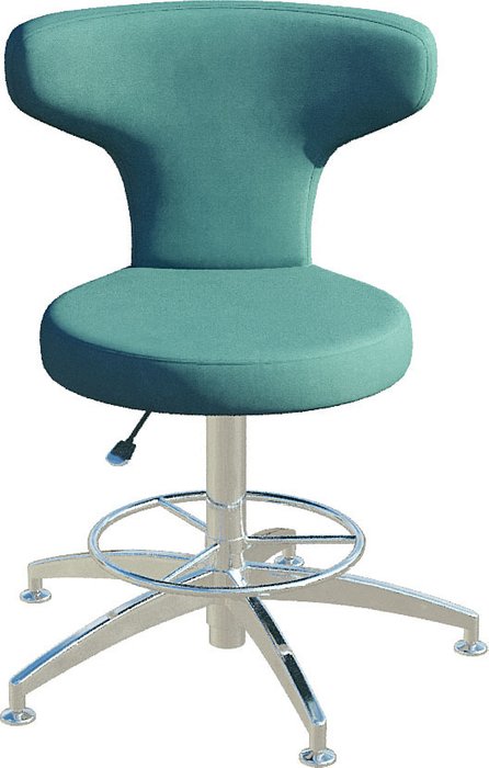 Стул офисный Витра Глазго бирюзового цвета - лучшие Офисные кресла в INMYROOM