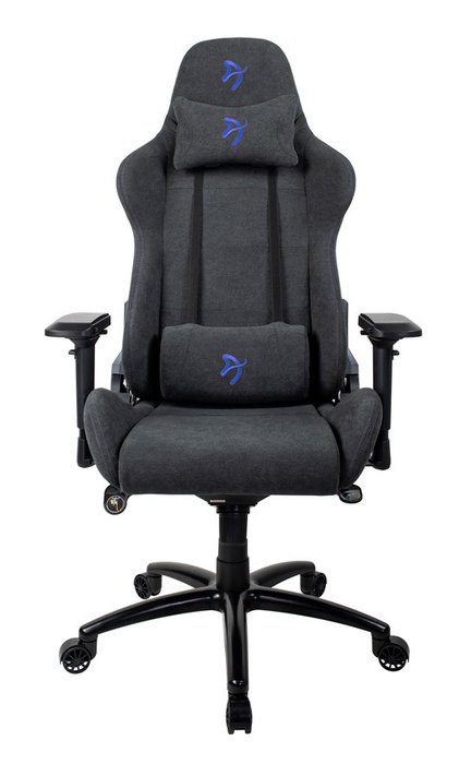 Компьютерное кресло Arozzi Verona Signature Soft Fabric темно-серого цвета - купить Офисные кресла по цене 41990.0