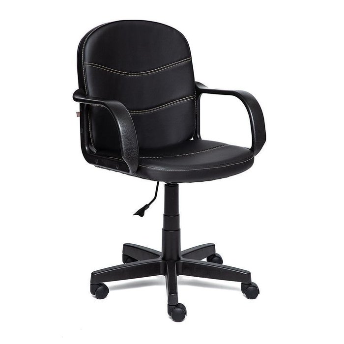 Кресло офисное Baggi черного цвета