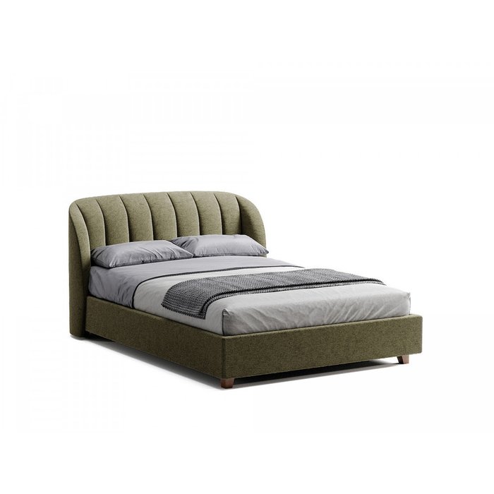 Кровать Tulip 140х200 зеленого цвета - купить Кровати для спальни по цене 114900.0