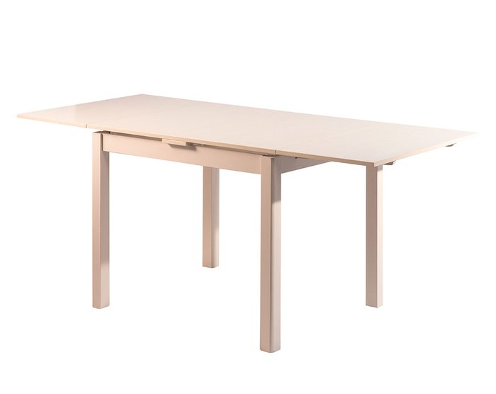 Раскладной обеденный стол Франц бежевого цвета - купить Обеденные столы по цене 9991.0