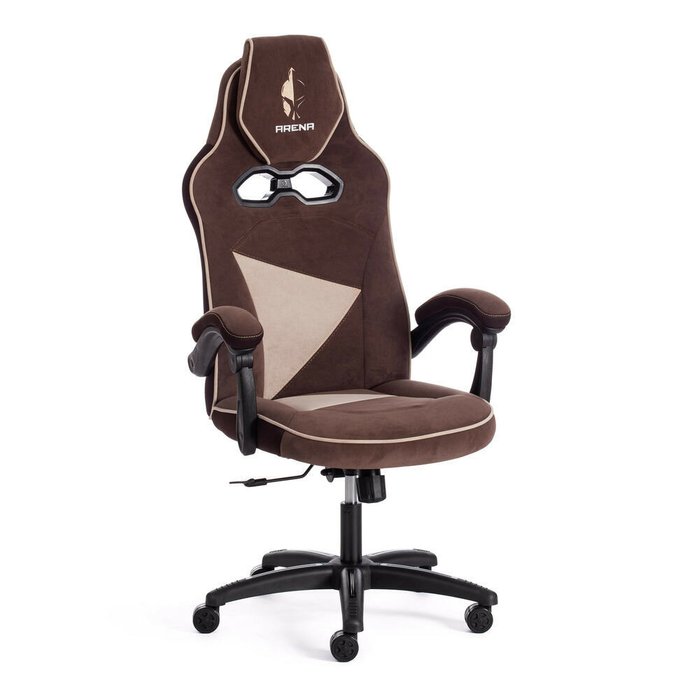 Кресло офисное Arena коричневого цвета