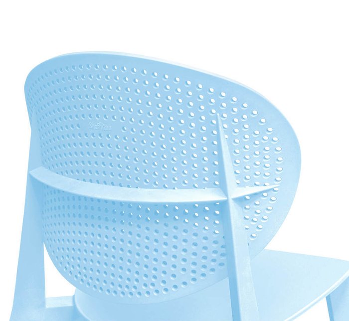 Стул Luna нежно-голубого цвета  - лучшие Обеденные стулья в INMYROOM