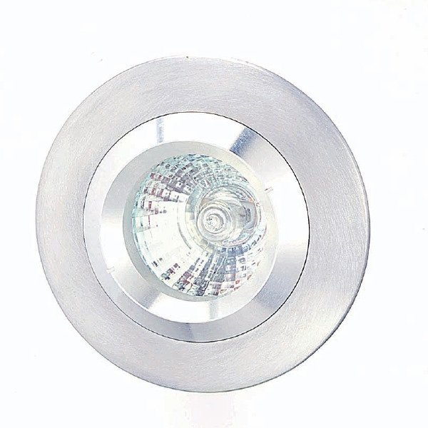 Встраиваемый светильник Delta Lux SPOT из металла цвета алюминий