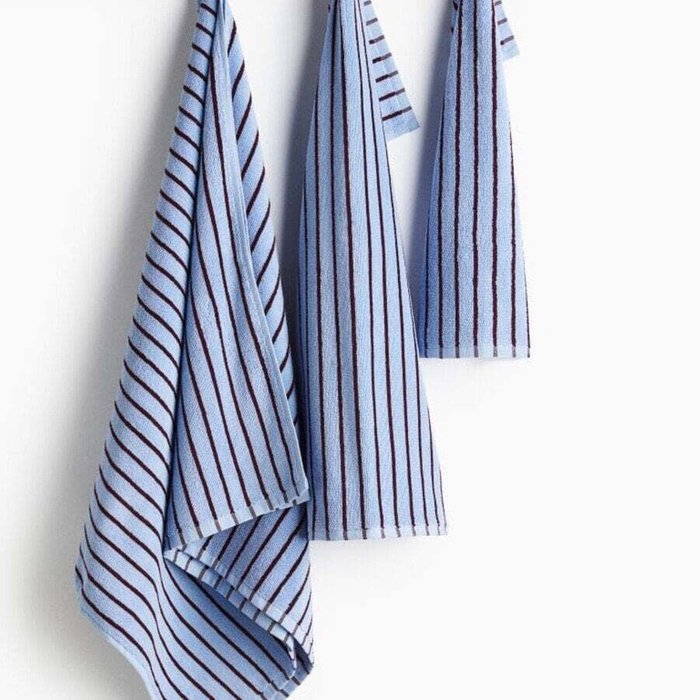 Полосатое полотенце - лучшие Банные полотенца в INMYROOM