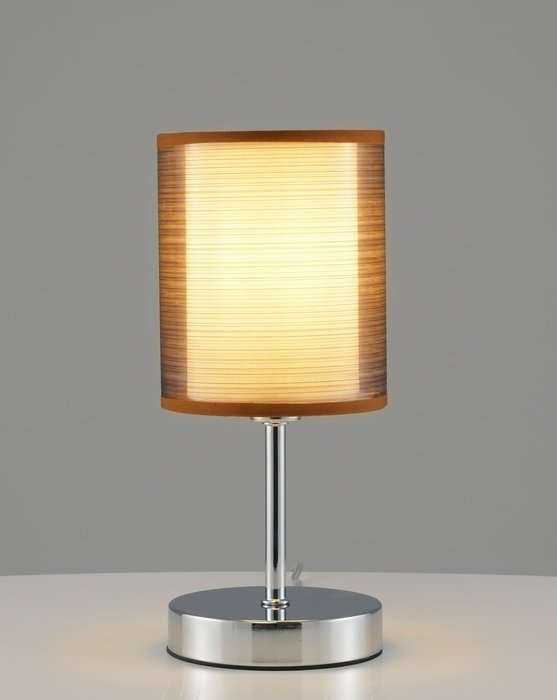 Лампа настольная Room коричневого цвета - купить Настольные лампы по цене 2490.0