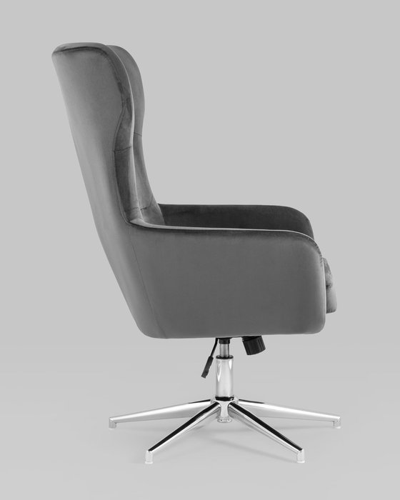 Кресло Артис серого цвета - лучшие Офисные кресла в INMYROOM
