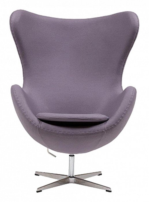 Кресло Egg Chair лилового цвета