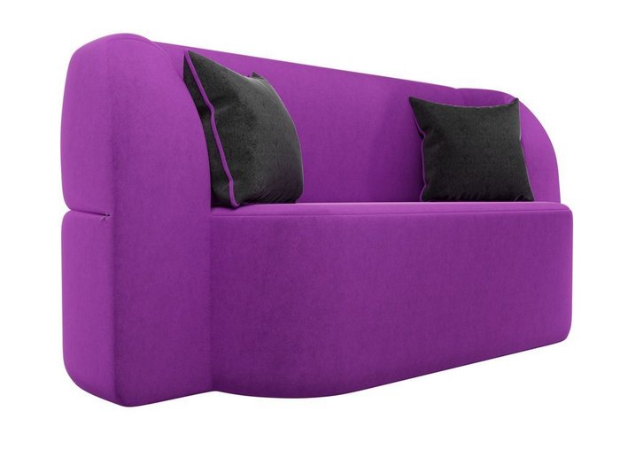 Диван-кровать Томас фиолетового цвета - лучшие Прямые диваны в INMYROOM