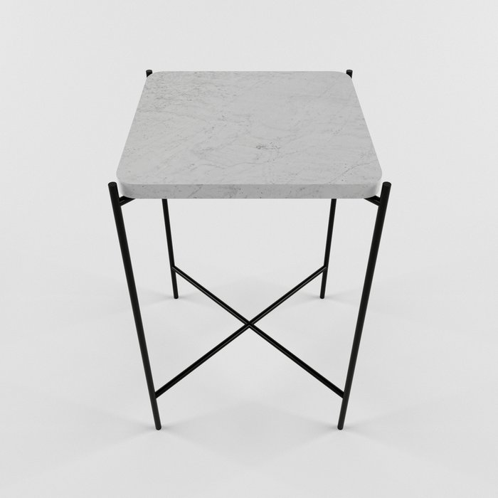 Журнальный столик с мраморной столешницей KRIT quadro - купить Кофейные столики по цене 23850.0