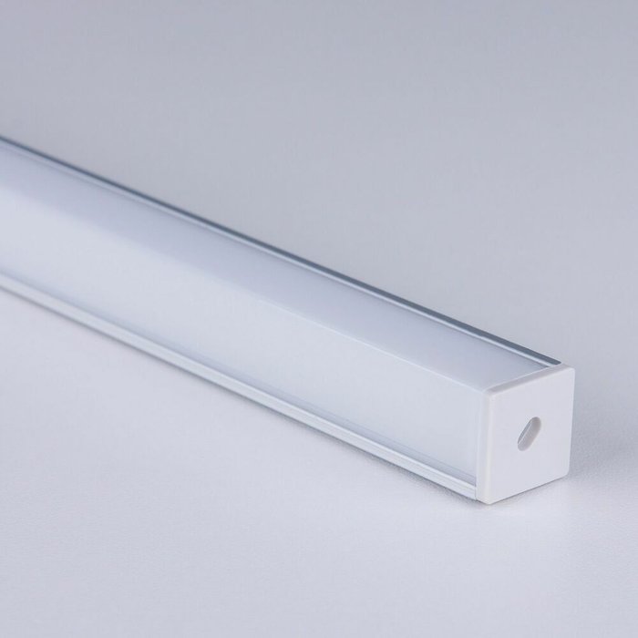 Квадратный угловой алюминиевый профиль для светодиодной ленты - купить Профили для светодиодных лент по цене 1030.0