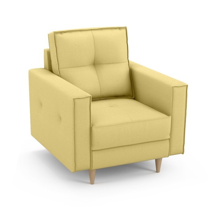 Кресло Otto желтого цвета