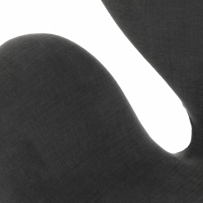 Кресло черного цвета на металлической ножке  - купить Интерьерные кресла по цене 38820.0