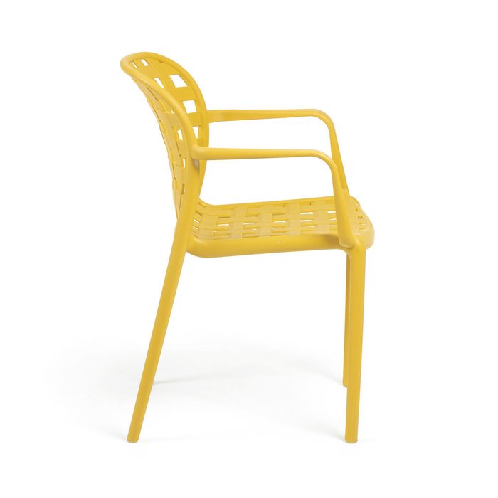 Стул Onha желтого цвета - купить Садовые стулья по цене 11990.0