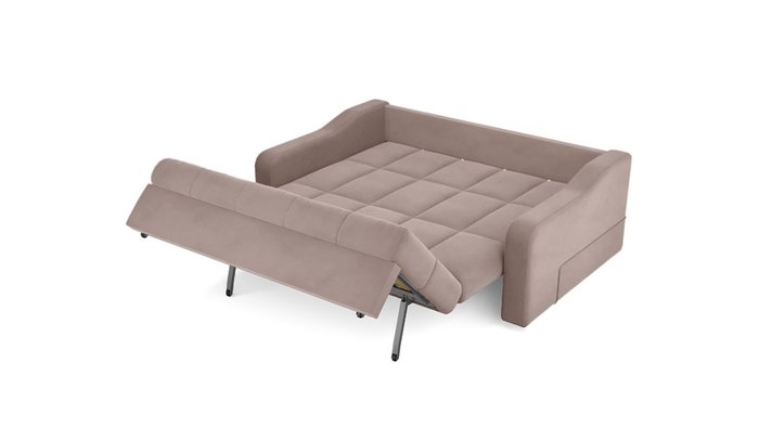 Диван Стелла Лайт 140х200 светло-розового цвета - лучшие Прямые диваны в INMYROOM