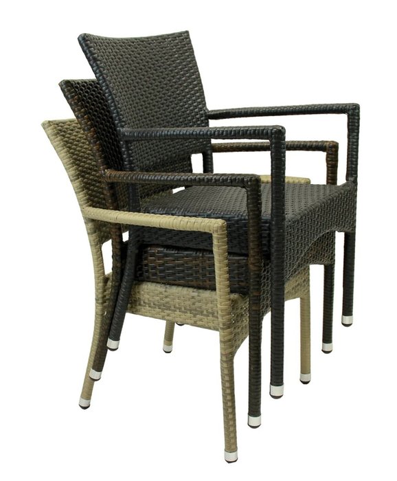 Кресло садовое Rum цвета мокко - купить Садовые кресла по цене 8750.0