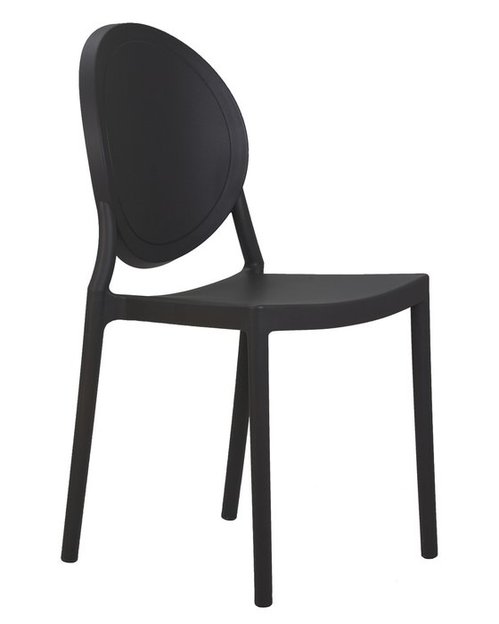 Стул обеденный Albert черного цвета - купить Обеденные стулья по цене 4190.0