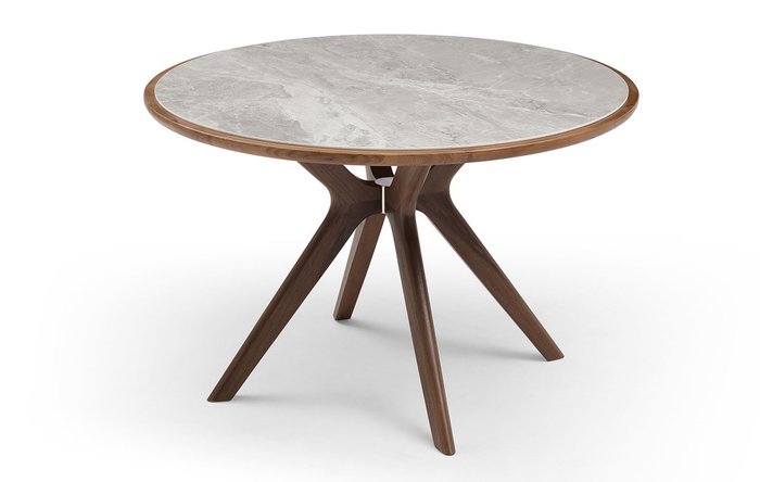 Стол обеденный Tango коричневого цвета - лучшие Обеденные столы в INMYROOM