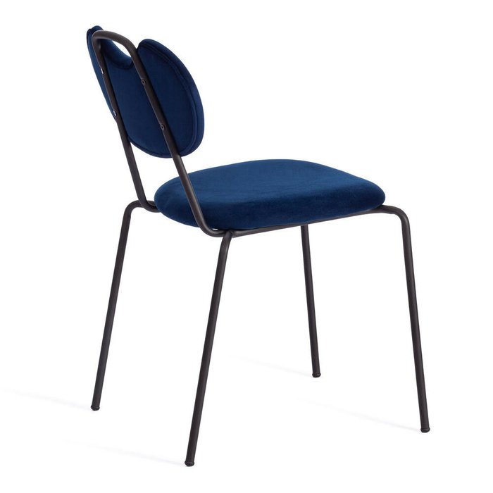 Стул Danton темно-синего цвета - лучшие Обеденные стулья в INMYROOM