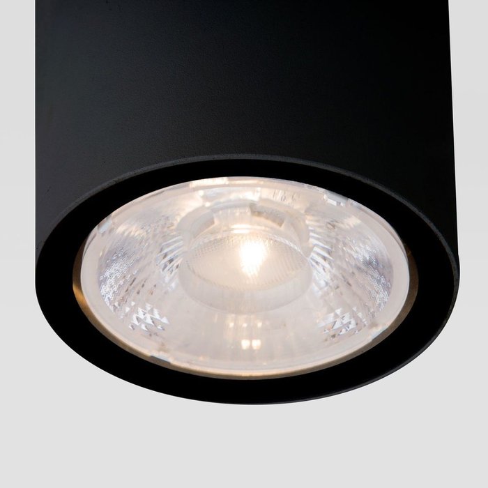 Уличный потолочный светильник Light черного цвета - купить Потолочные уличные светильники по цене 4240.0