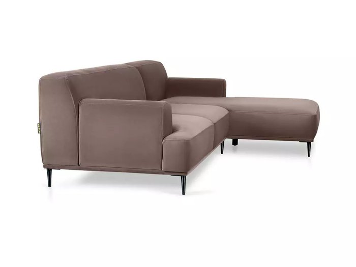 Угловой диван Portofino бежево-коричневого цвета - лучшие Угловые диваны в INMYROOM
