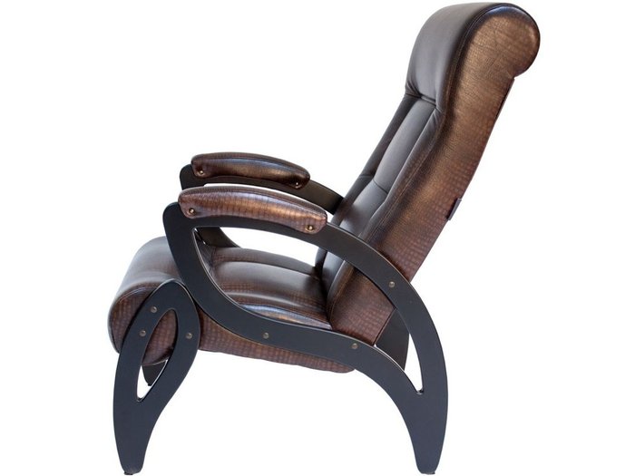 Кресло для отдыха Весна Модель 51 темно-коричневого цвета - лучшие Интерьерные кресла в INMYROOM