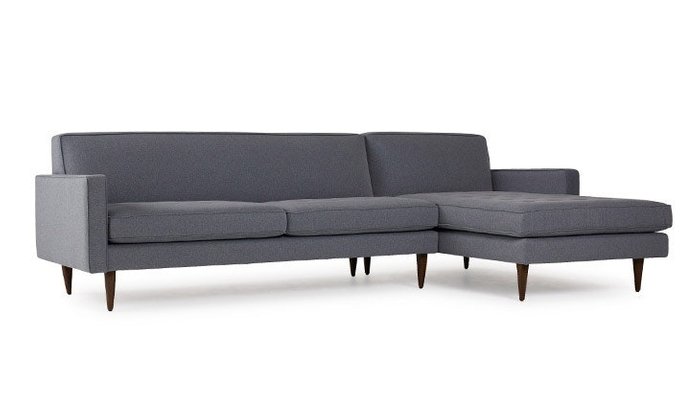 Модульный модный диван в скандинавском стиле - купить Угловые диваны по цене 94900.0