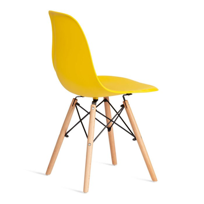 Стул Cindy желтого цвета - лучшие Обеденные стулья в INMYROOM