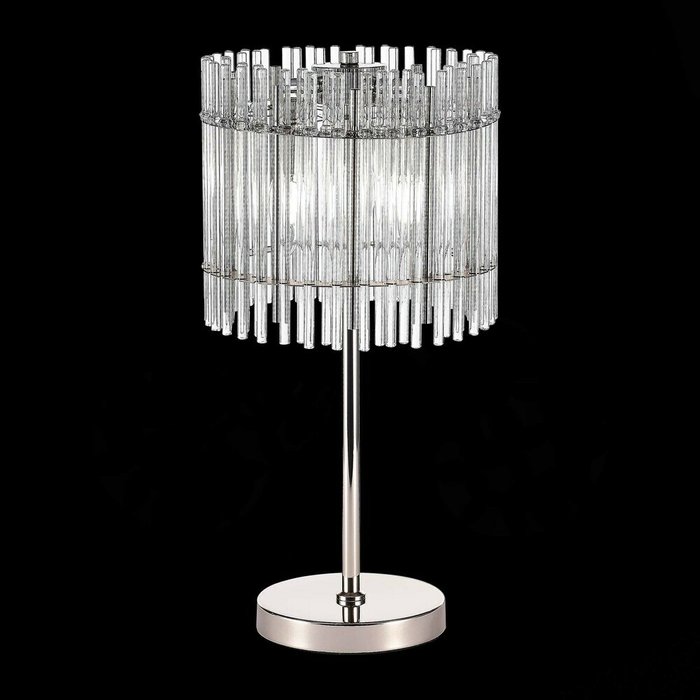 Настольная лампа Epica цвета никель - лучшие Настольные лампы в INMYROOM
