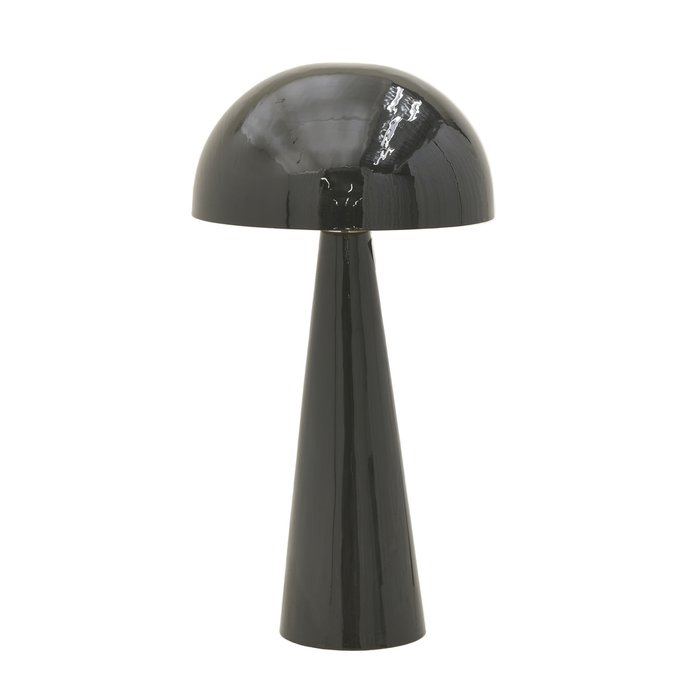 Лампа напольная из металла черного цвета