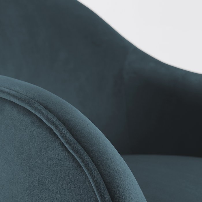 Кресло Lobby бирюзового цвета - лучшие Интерьерные кресла в INMYROOM