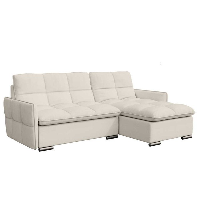 Модульный угловой диван-кровать Сидней светло-бежевого цвета