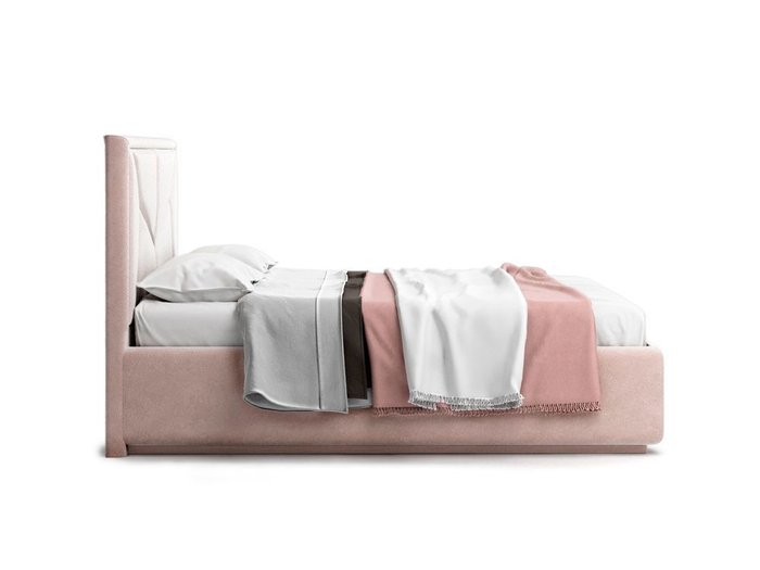 Кровать Alatri бежевого цвета с ортопедическим основанием 160х200  - лучшие Кровати для спальни в INMYROOM